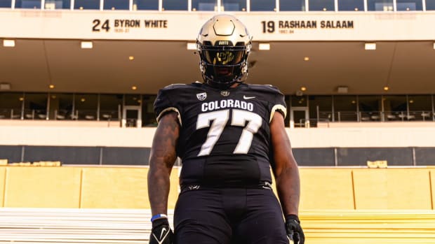 Jordan Seaton at Colorado's Folsom Field